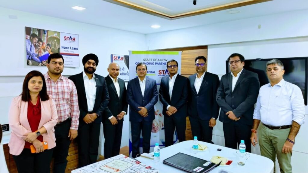 Star Housing Finance Inks Co-Lending Partnership with Tata Capital Housing Finance Ltd. - Mumbai (Maharashtra) , March 22:  Star Housing Finance Ltd (Star HFL. BSE: 539017), a retail-focused semi-urban / rural housing finance company, has entered into a co-lending partnership with Tata Capital Housing Finance Limited (TCHFL). The partnership aims to leverage the domain of Star HFL in low-ticket affordable housing finance space and the mutual synergies arising out of operations. This agreement is expected to bolster Star HFL’s AUM growth journey. Star HFL has transitioned to a professionally run housing finance company governed by a strong and independent board. With a strong risk and governance framework, the Company has expanded to become a multi-state operational company present in semi-urban / rural micro markets. Star HFL branch network across Maharashtra, Madhya Pradesh, Gujarat, Rajasthan, NCR and Tamil Nadu would be utilized in this partnership to provide housing finance assistance predominantly to home buyers in economically weaker section (EWS) and low-income group (LIG) segment. - PNN Digital